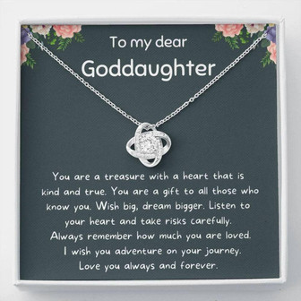 Goddaughter Necklace, Goddaughter Gifts From Godmother, First Communion Gift Girl, Confirmation Gifts For Girls Necklace - Thegiftio UK