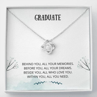 Graduate All You Need - Love Knot Necklace - Thegiftio UK