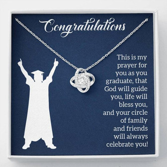 Graduation Gift - Love Knot Necklace - Thegiftio UK