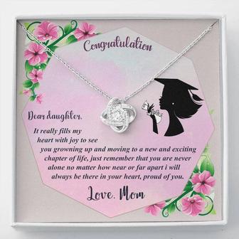 Graduation Gift For Your Daughter, Gorgeous Love Knot Necklace. - Thegiftio UK