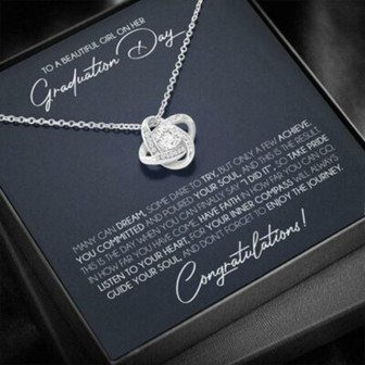 Granddaughter Necklace, Graduation Necklace For Her, Gift For Daughter, Best Friend, Doctorate, Masters Degree - Thegiftio UK