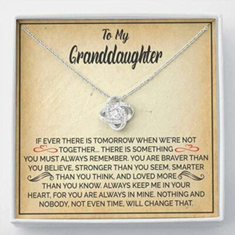 Granddaughter Necklace, Granddaughter Gift , Beautiful Chapters Necklace Gift From Grandma, Nana - Thegiftio UK