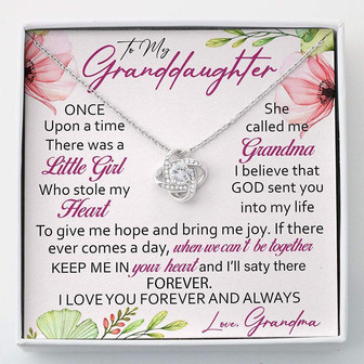 Granddaughter Necklace , Granddaughter Necklace Gift , Necklace With Gift Box For Birthday Christmas - Thegiftio UK