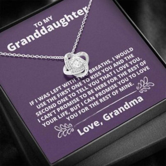 Granddaughter Necklace, Necklace Gift For Granddaughter From Grandma, Gift From Grandmother Grandma - Thegiftio UK