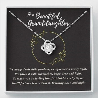 Granddaughter Necklace, Sweet 16 Gift, Granddaughter Birthday Graduation - Thegiftio UK