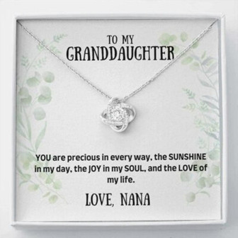 Granddaughter Necklace, To My Granddaughter Necklace Gift , You Are My Precious Necklace - Thegiftio UK