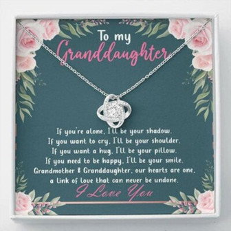 Granddaughter Necklace, To My Granddaughter Necklace Gift, Birthday Gift For Granddaughter - Thegiftio UK