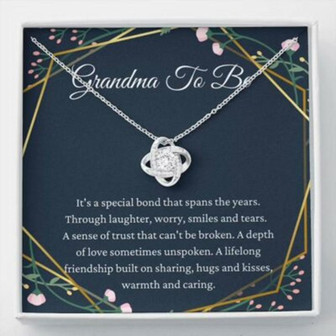 Grandmother Necklace, Grandma To Be Necklace, Special Bond, Gift For Grandmother To Be, New Grandma Gift - Thegiftio UK