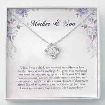 Grandmother Necklace, Grandmother And Grandson Necklace Gift, Necklace For Grandma - Thegiftio UK