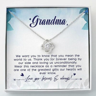 Grandmother Necklace, Necklace For Grandma , Grandma Gift Grandma Gift Mothers Day Necklace - Thegiftio UK