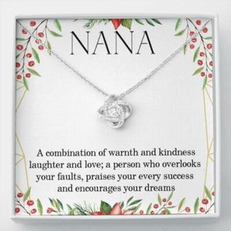 Grandmother Necklace, Necklace For Nana, Gift For Grandma, Nana, Mimi, Nonna, Grandmother - Thegiftio UK
