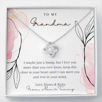 Grandmother Necklace, New Grandma Gift, Mother’S Day Gift For Grandma To Be, Gifts For Expectant Grandmother, Future Grandma, Gift For Nana - Thegiftio UK