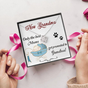 Grandmother Necklace, New Grandma Necklace Gift, Promoted To Grandma Presents, Pregnancy Reveal Gift For New Grandma - Thegiftio UK