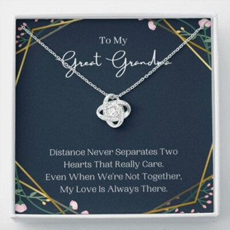 Grandmother Necklace, To My Great Grandma Necklace, Gifts For Grandmother From Great Grandchildren - Thegiftio UK