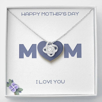 Happy Mother's Day - Love Knot Necklace - Thegiftio UK