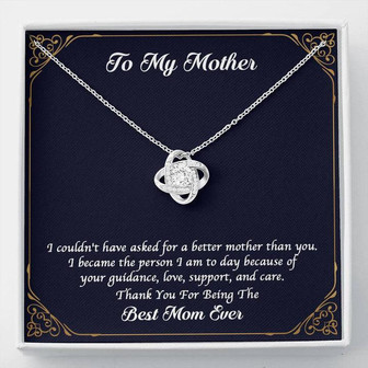 Happy Mother's Day Gift - Best Mom Ever - The Love Knot Necklace - Thegiftio