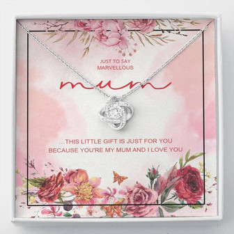 Happy Mother's Day Gift - I Love You - The Love Knot Necklace - Thegiftio