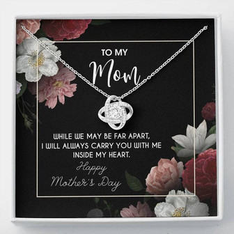 Happy Mother's Day Gift - Inside My Heart - The Love Knot Necklace - Thegiftio