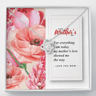 Happy Mother's Day Gift - Love You Mom - The Love Knot Necklace - Thegiftio