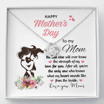 Happy Mother's Day Gift - No One Else - The Love Knot Necklace - Thegiftio