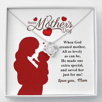 Happy Mother's Day Gift - Special Mom - The Love Knot Necklace - Thegiftio