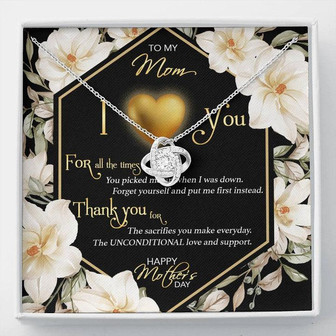 Happy Mother's Day Gift - Unconditional Love - The Love Knot Necklace - Thegiftio