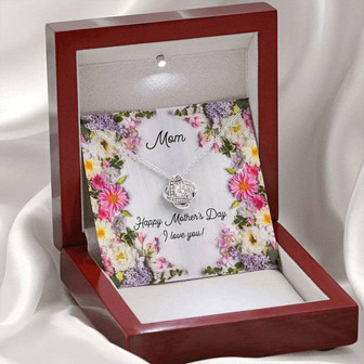 Happy Mother's Day Love Knot Necklace - Thegiftio UK