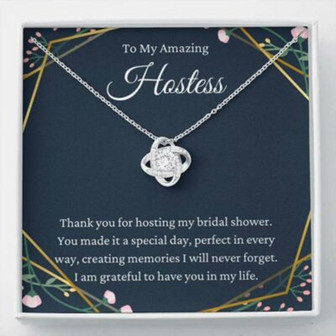 Hostess Gifts Bridal Shower Necklace, Hostess Gift, Shower Host Gift - Thegiftio UK