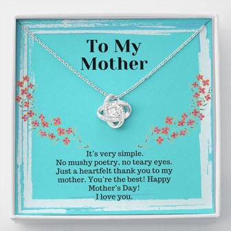 I Love It Love Knot Necklace - Thegiftio UK