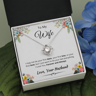 I Love You Forever Always - Love Knot Necklace - Thegiftio UK