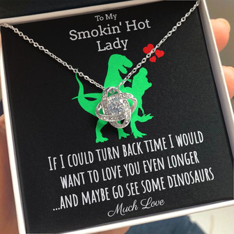 If I Could Turn Back Time - Love Knot Necklace - Thegiftio UK