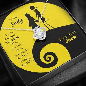 Jack & Sally - The Love Knot Necklace - Thegiftio UK