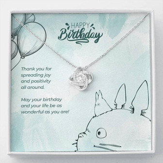 Joy And Positivity! Love Knot Necklace - Thegiftio UK