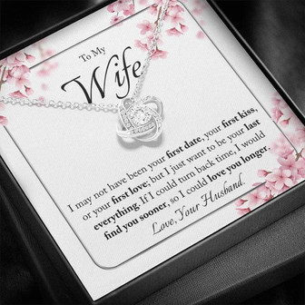 "Last Everything" | Love Knot Necklace | Gift For Wife - Thegiftio UK