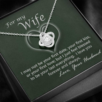 Last Everything Love Knot Necklace - Thegiftio UK