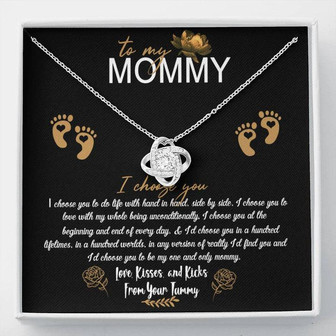 Love Kisses & Kicks - Love Knot Necklace - Thegiftio UK