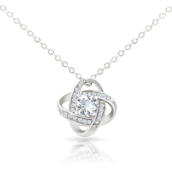 Love Knot Necklace - By M&Co - Thegiftio UK