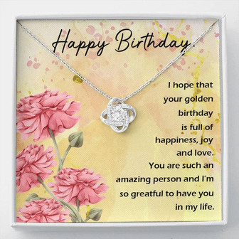Love Knot Necklace - For Birthday - Thegiftio UK