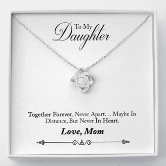 Love Knot Necklace - For Daughter - Thegiftio UK