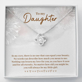 Love Knot Necklace - For Daughter - Thegiftio UK