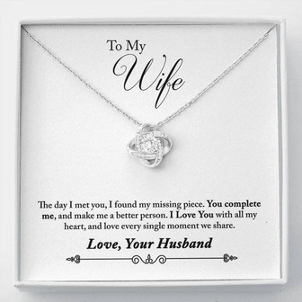 Love Knot Necklace - For Wife - Thegiftio UK