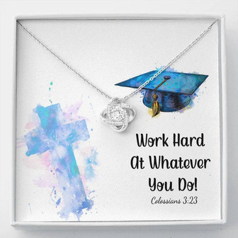 Love Knot Necklace - Graduation Day - Thegiftio UK