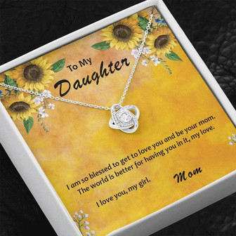 Love Knot Necklace - Mom - Thegiftio UK