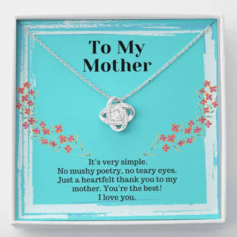 Love Knot Necklace - Mother 2 - Thegiftio UK
