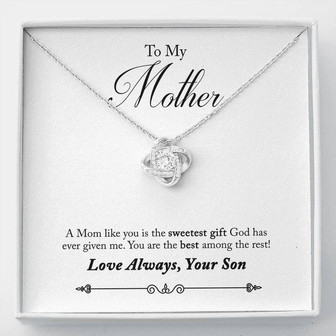 Love Knot Necklace - Mother's Day - Thegiftio UK