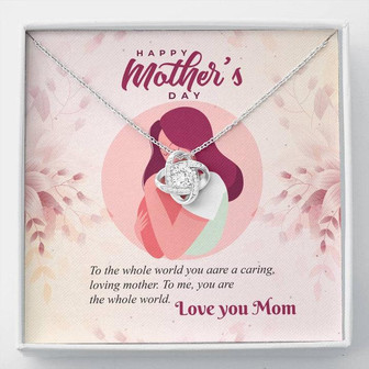 Love Knot Necklace - To My Loving Mom - Thegiftio