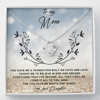 Love Knot Necklace - To My Mom - Thegiftio UK