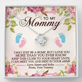 Love Knot Necklace - To My Mommy - Thegiftio UK