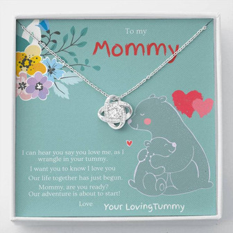 Love Knot Necklace - Your Loving Tummy Mother's Day - Thegiftio UK