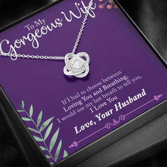 Love Knot Necklace - Thegiftio UK